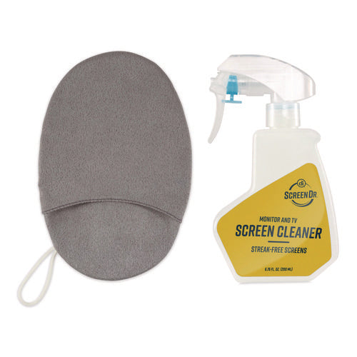 Image of Digital Innovations Screen Dr Monitor and TV Screen Cleaning Kit, 6.76 oz Spray Bottle with Microfiber Mitt