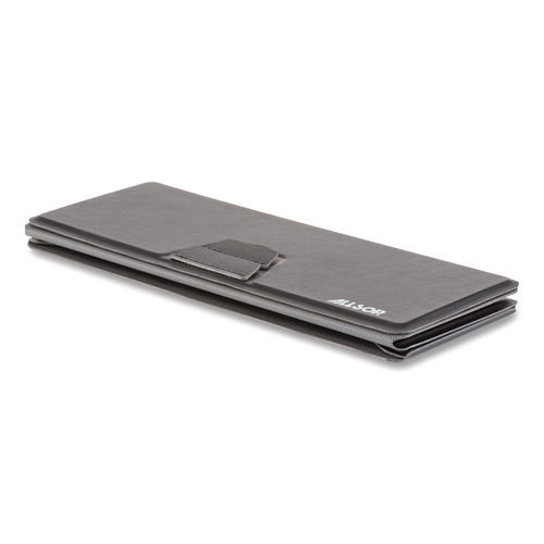 Image of Allsop® Foldio Laptop and Tablet Stand, +30 Tilt, 9.5" x 14.5" x 3", Black, Supports 7 lb