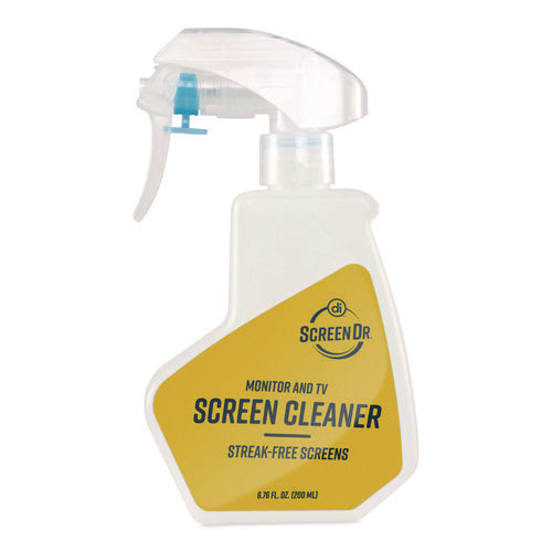 Image of Digital Innovations Screen Dr Monitor and TV Screen Cleaning Kit, 6.76 oz Spray Bottle with Microfiber Mitt