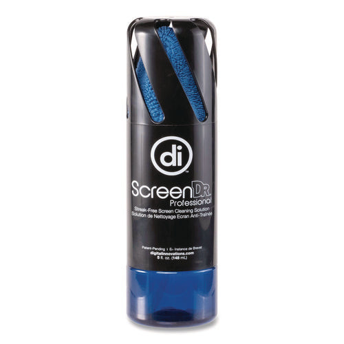 Image of Digital Innovations Screen Dr Professional Screen Cleaning Kit, 5 oz Spray Bottle with Microfiber Cloth