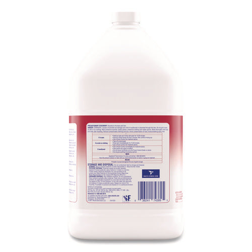 Image of Professional LYSOL® Brand No-Rinse Sanitizer Concentrate, Unscented, 128 oz Bottle