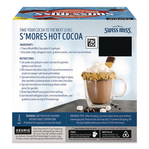 Image of Swiss Miss® Milk Chocolate Hot Cocoa K-Cups, 0.65 oz, 44/Box