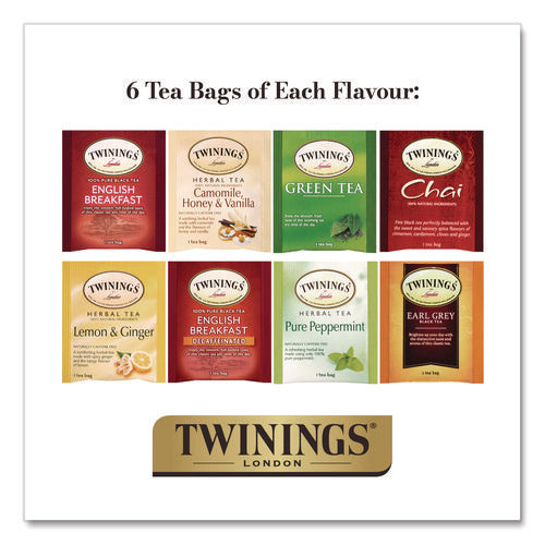 Image of TWININGS® Classics Collection Assorted Tea Bags, 48/Box