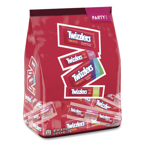 Image of Twizzlers® Chewy Candy Pack, Assorted Flavors, 46.34 oz Bag