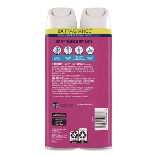 Image of Glade® Air Freshener, Exotic Tropical Blossoms, 8.3 oz Can, 2/Pack