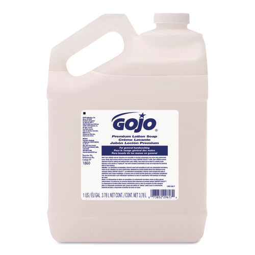 Image of GOJO® Premium Liquid Hand Soap Refill, Waterfall Scent, 1 gal