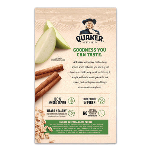 Image of Quaker® Instant Oatmeal, Assorted Flavors, 1.51 oz Packet, 64/Carton
