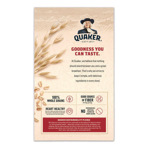 Image of Quaker® Instant Oatmeal, Assorted Flavors, 1.51 oz Packet, 64/Carton