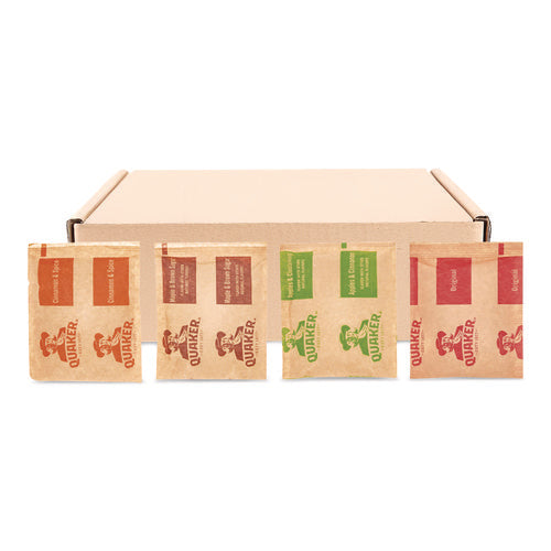 Image of Quaker® Instant Oatmeal, Assorted Flavors, 1.51 oz Packet, 64/Carton