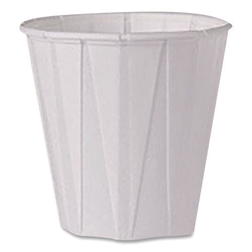Image of SOLO® Paper Portion Cups, 3.5 oz White, 100/Pack