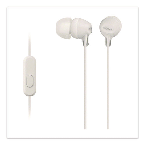 Image of Sony® MDREX15AP Fashion Color EX Earbuds, White