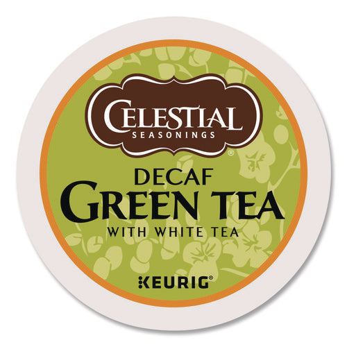 Image of Celestial Seasonings® Decaffeinated Green Tea K-Cups, 24/box