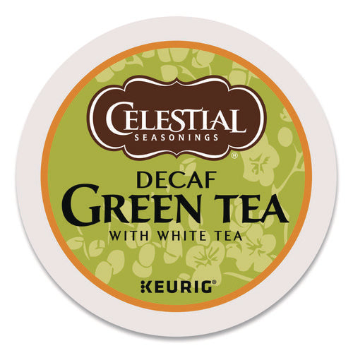 Image of Celestial Seasonings® Decaffeinated Green Tea K-Cups, 96/carton