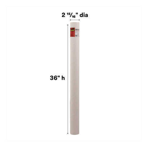 Image of Scotch Mailing Tube, 36" Long, 3" Diameter, White