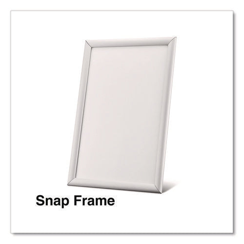 Image of Universal® Poster Frame, Aluminum, 17 x 11 Insert, Silver