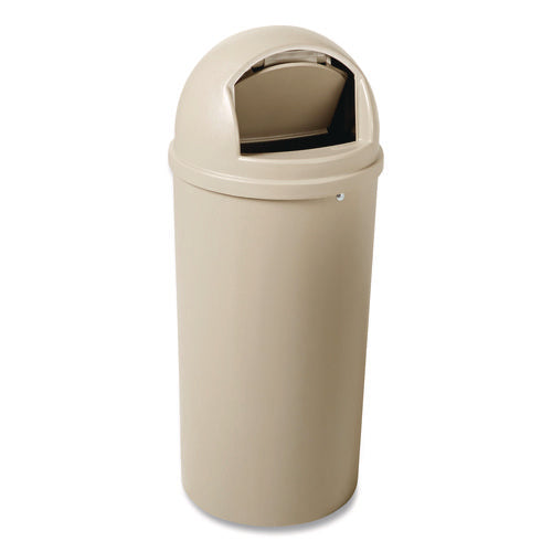 Image of Rubbermaid® Commercial Marshal Classic Container, 15 gal, Plastic, Beige