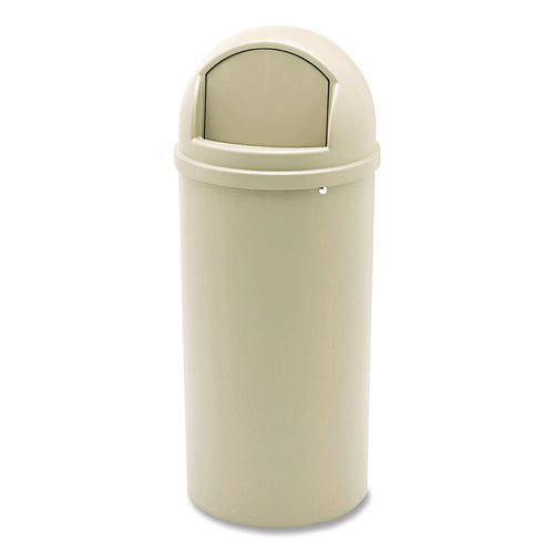 Image of Rubbermaid® Commercial Marshal Classic Container, 15 gal, Plastic, Beige