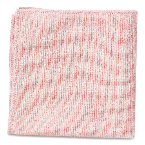 Image of Rubbermaid® Commercial Microfiber Cleaning Cloths, 16 X 16, Pink, 24/pack