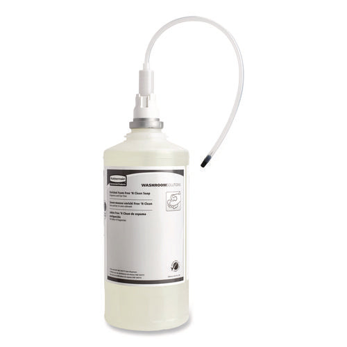 Image of Rubbermaid® Commercial Free-N-Clean Foaming Hand Soap Refill, Fragrance-Free, 1,600 mL, 4/Carton