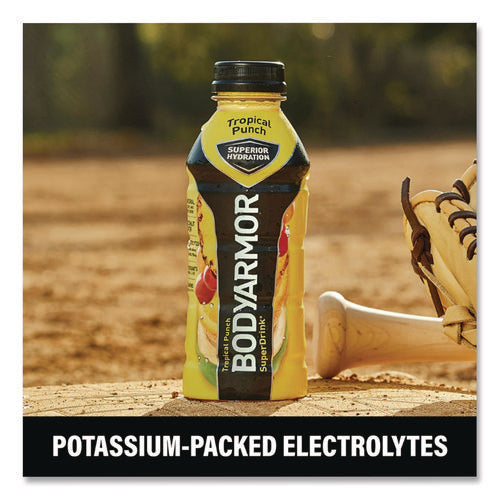 Image of BodyArmor SuperDrink Sports Drink, Tropical Punch, 16 oz Bottle, 12/Pack