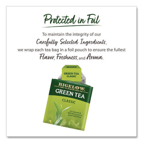 Image of Bigelow® Single Flavor Tea, Green, 28 Bags/box