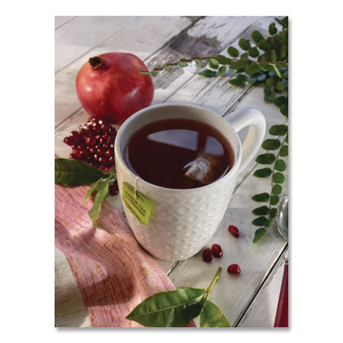 Image of Bigelow® Green Tea With Pomegranate, 0.07 Oz Tea Bag, 28/box