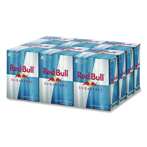 Image of Red Bull® Energy Drink, Sugar-Free, 8.4 Oz Can, 24/carton