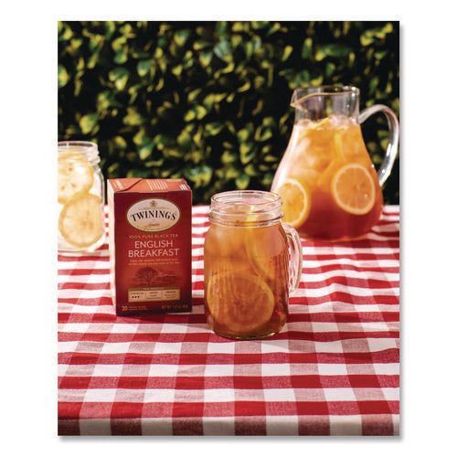 Image of TWININGS® Tea Bags, English Breakfast, 3.53 oz, 50/Box