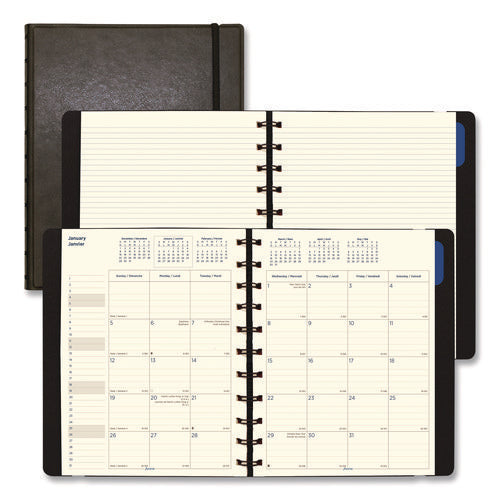Image of Filofax® Soft Touch 17-Month Planner, 10.88 x 8.5, Black Cover, 17-Month: Aug 2024 to Dec 2025
