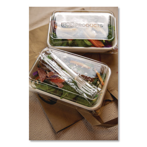 Image of Eco-Products® Plantware CPLA Cutlery, Individually Wrapped, Fork, White, 1,000/Carton