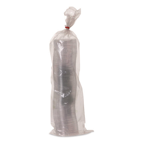 Image of Eco-Products® GreenStripe Cold Cup Sip Lids, Fits 9 oz/12 oz to 24 oz Cold Cups, Plastic, Clear, 1,000/Carton