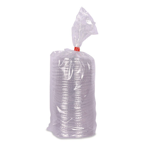 Image of Eco-Products® GreenStripe Cold Cup Sip Lids, Fits 9 oz/12 oz to 24 oz Cold Cups, Plastic, Clear, 1,000/Carton