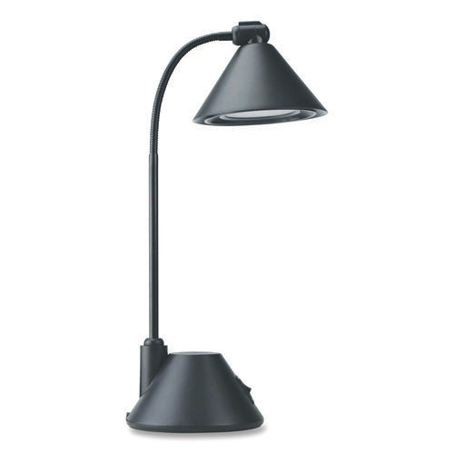 Image of Alera® LED Task Lamp, 5.38w x 9.88d x 17h, Black