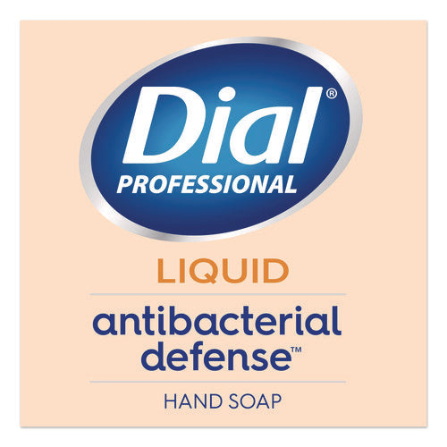 Image of Dial® Professional Antibacterial Defense Gold Hand Soap + Aloe, Original, 11 oz Pump Bottle, 12/Carton