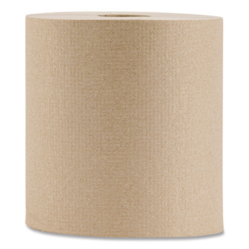 Image of BASELINE Hardwound Towel, 1-Ply, Brown, 800 ft, 6 Rolls/Carton