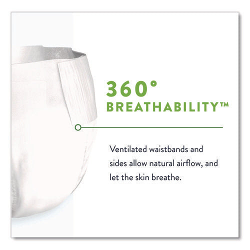 Image of Prevail® Per-Fit360 Degree Briefs, Maximum Plus Absorbency, Size 1, 26" To 48" Waist, 96/carton