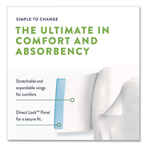 Image of Prevail® Per-Fit360 Degree Briefs, Maximum Plus Absorbency, Size 2, 45" To 62" Waist, 72/carton
