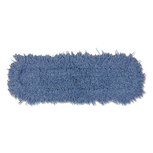 Image of Rubbermaid® Commercial Dust Mop Head, Synthetic Blend, 48" Width, Blue