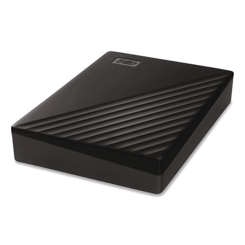 Image of WD My Passport External Hard Drive, 4 Tb, Usb 3.2, Black