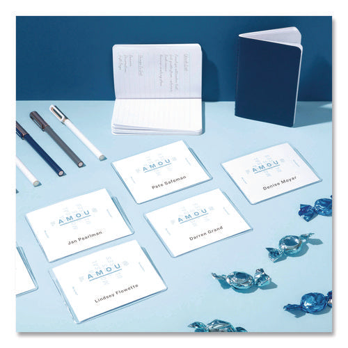 Image of Avery® Magnetic Style Name Badge Kit, Horizontal, 4 X 3, White, 24/pack