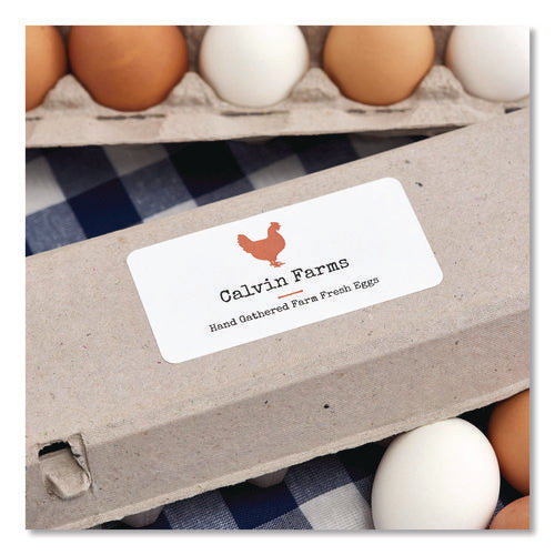 Image of Avery® Mini-Sheets Mailing Labels, Inkjet/laser Printers, 2 X 4, White, 4/sheet, 25 Sheets/pack