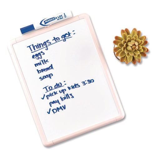 Image of Avery® MARKS A LOT Desk-Style Dry Erase Markers, Broad Chisel Tip, Blue
