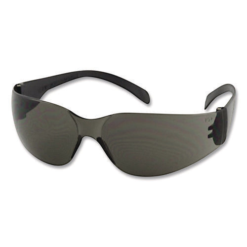 Image of Bouton® Zenon Z12 Rimless Indoor/Outdoor Optical Eyewear, Scratch-Resistant, Gray Lens, Black Frame