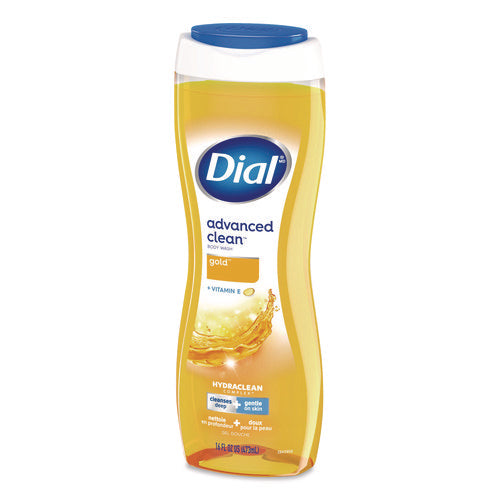 Image of Dial® Body Wash Advanced Clean Gold, Original Gold, 16 oz, 6/Carton