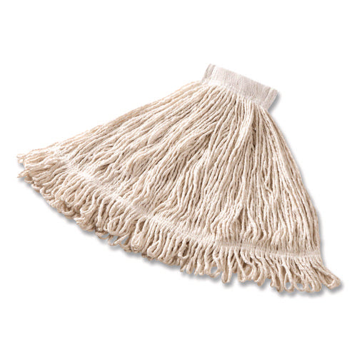 Image of Rubbermaid® Commercial Super Stitch Blend Mop, Cotton/Synthetic, White