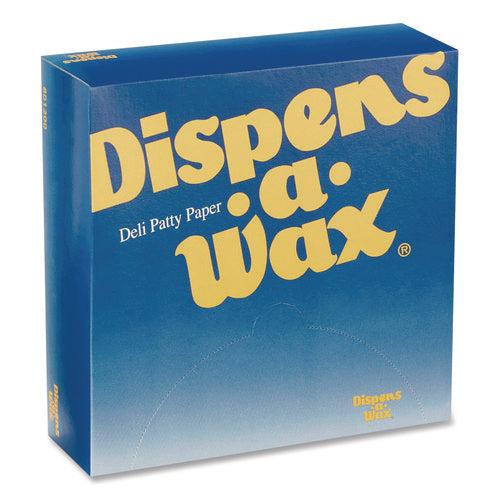 Image of Dixie® Dispens-A-Wax Waxed Deli Patty Paper, 6 x 6, 1,000/Box, 10 Boxes/Carton