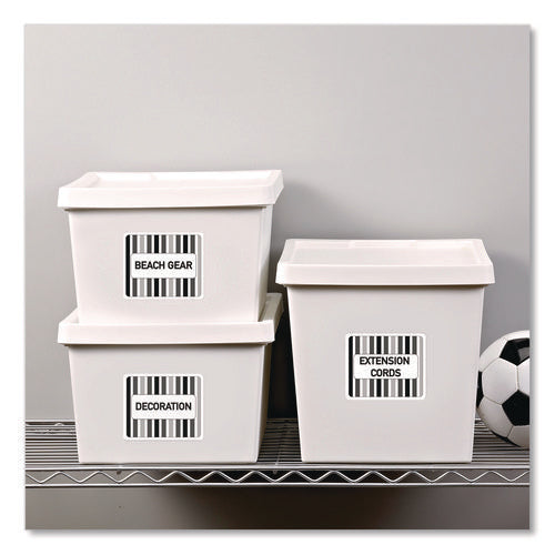 Image of Avery® White Shipping Labels-Bulk Packs, Inkjet/laser Printers, 3.33 X 4, White, 6/sheet, 250 Sheets/box
