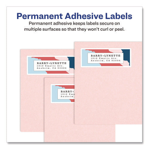 Image of Avery® 4 X 6 Shipping Labels With Trueblock Technology, Inkjet/laser Printers, 4 X 6, White, 20/pack