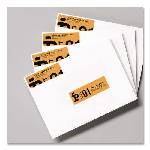 Image of Avery® Vibrant Laser Color-Print Labels w/ Sure Feed, 0.75 x 2.25, White, 750/PK