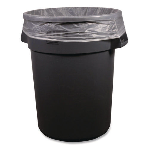 Image of Boardwalk® High-Density Can Liners, 45 gal, 12 mic, 40 x 48, Natural, Perforated Roll, 250/Carton